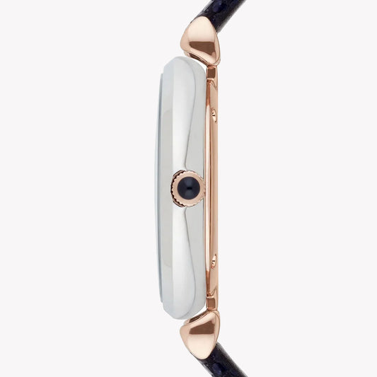 Emporio Armani AR1989 - Chic Timepiece with Blue Leather Band-i-Watch-2