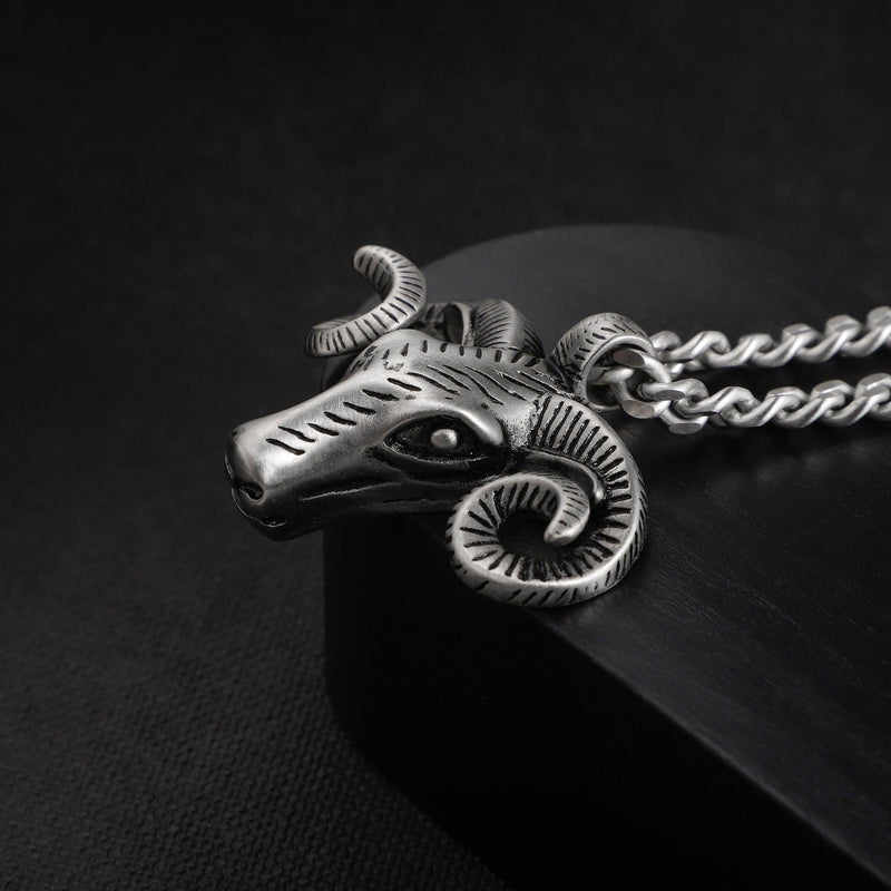 Zink Men's Necklace - Silver Stainless Steel | Zjpd023s by i-watch