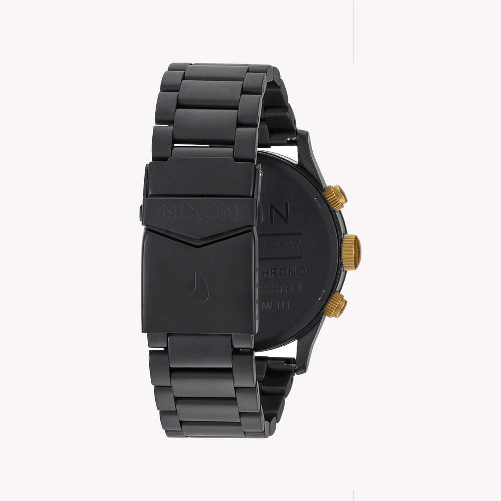 Nixon Men's Black Stainless Steel Watch, Black Dial | A386-1041 by i-watch