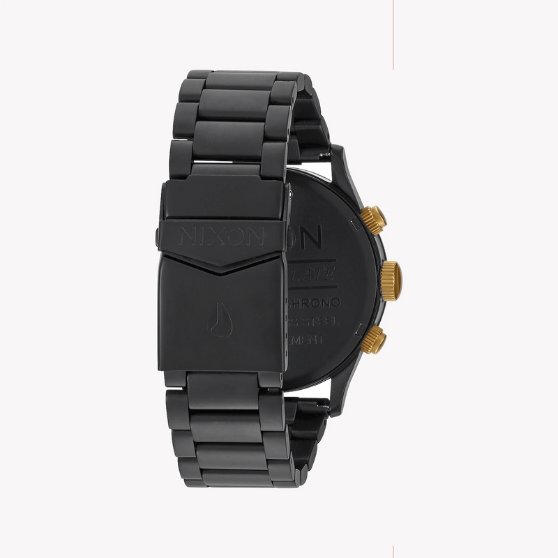 Nixon Men's Black Stainless Steel Watch, Black Dial | A386-1041 by i-watch