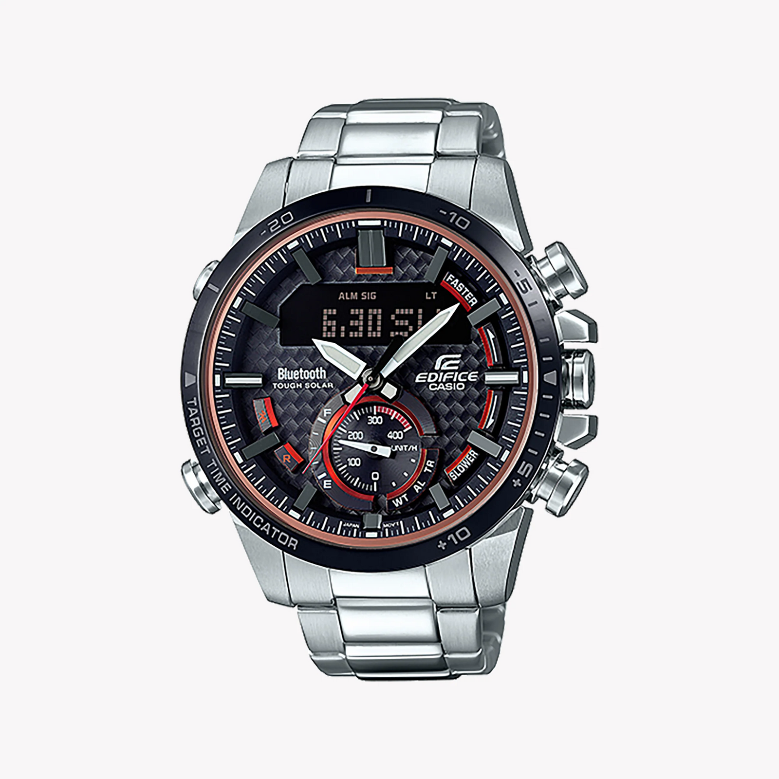 Casio Edifice Ecb-800db-1adr - Sporty Elegance Meets Smart Connectivity Men's Watch by i-watch