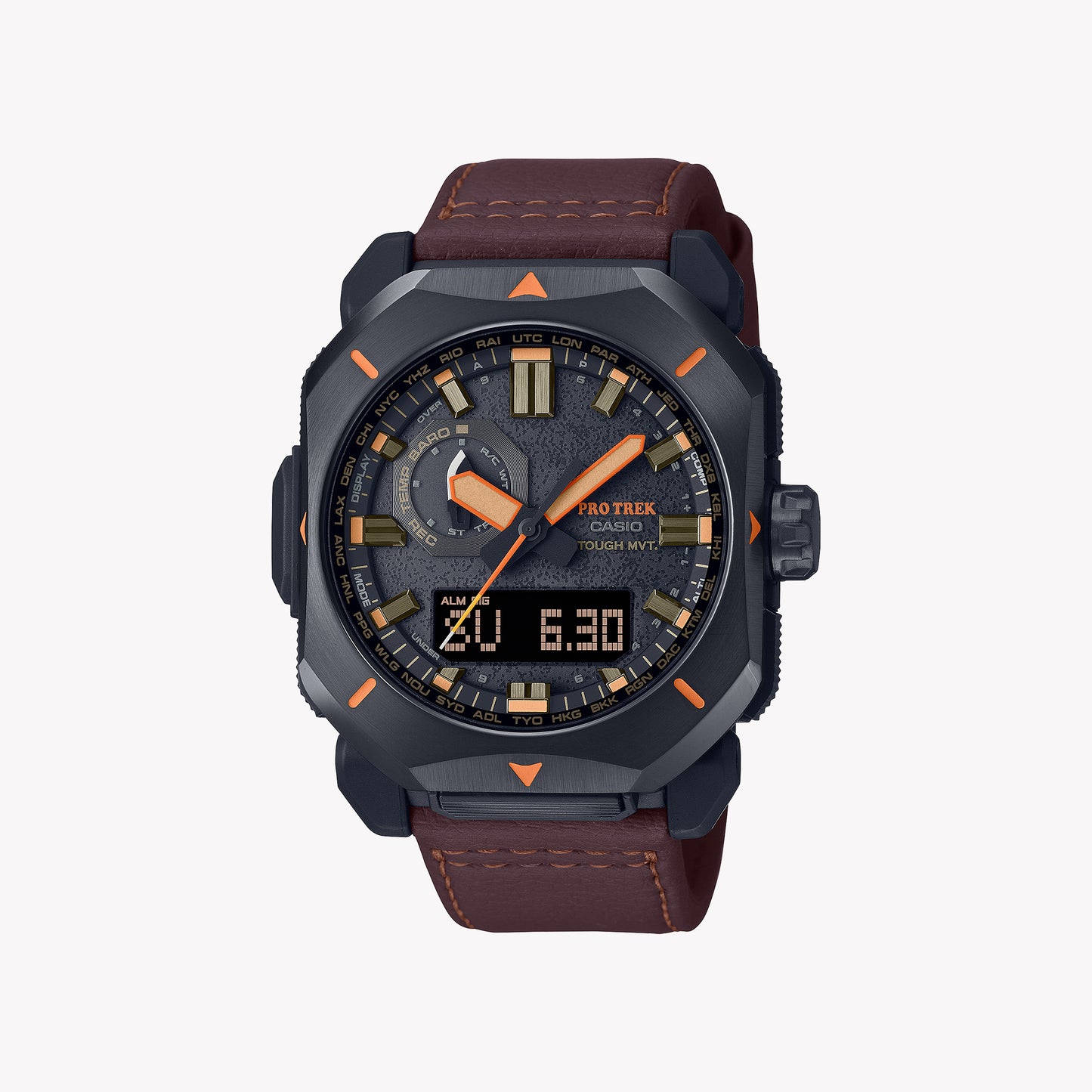 Casio Pro Trek - Montre pour homme Bien que solaire PRW-6900YL-5ER