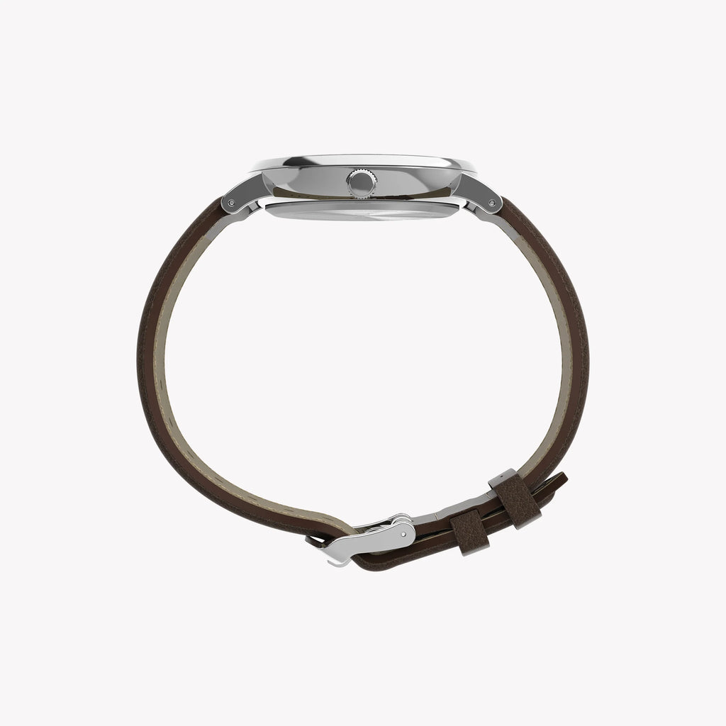 TIMEX SOUTHVIEW - ELEGANT ADVENTURER MEN'S WATCH WITH VEGAN LEATHER BAND & POLISHED CASE-i-Watch-5