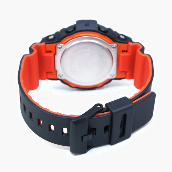 G-Shock Men's Black/Red Resin Watch, Resin Case | Ga-800br-1adr by i-watch