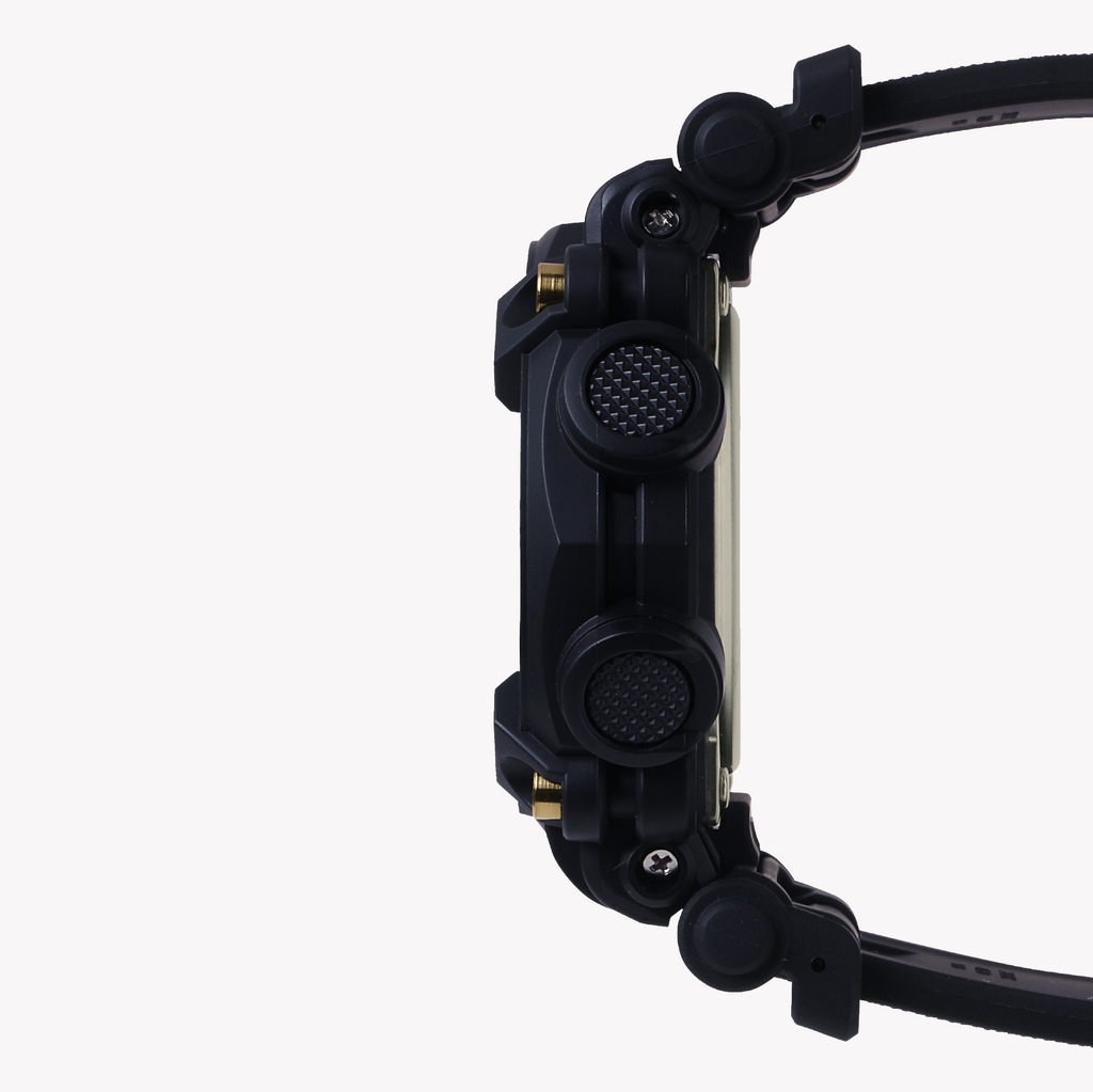 CASIO G-SHOCK GA-900AG-1ADR BOLD ELEGANCE - MONTRE POUR HOMME AVEC RÉSINE NOIRE ET CADRAN DORÉ