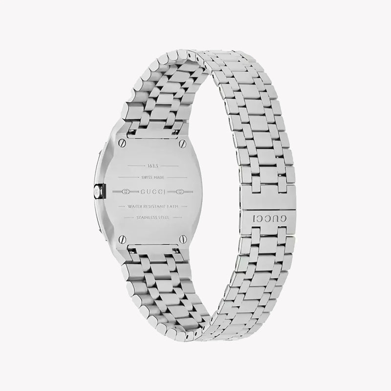Gucci Women's Silver Stainless Steel Watch, Silver Dial | Ya163501 by i-watch