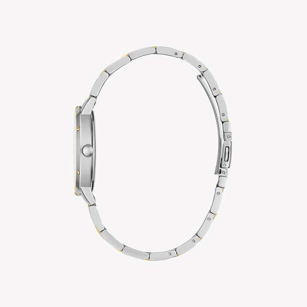 Guess Women's Gold Stainless Steel Watch, White Dial | Gw0404l2 by i-watch