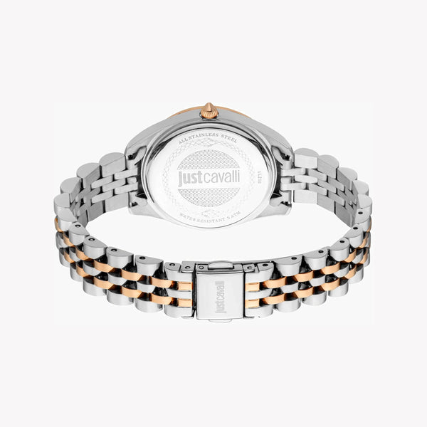 Just Cavalli Women's Two Tone Stainless Steel Watch, Silver Dial | Jc1l210m0505 by i-watch