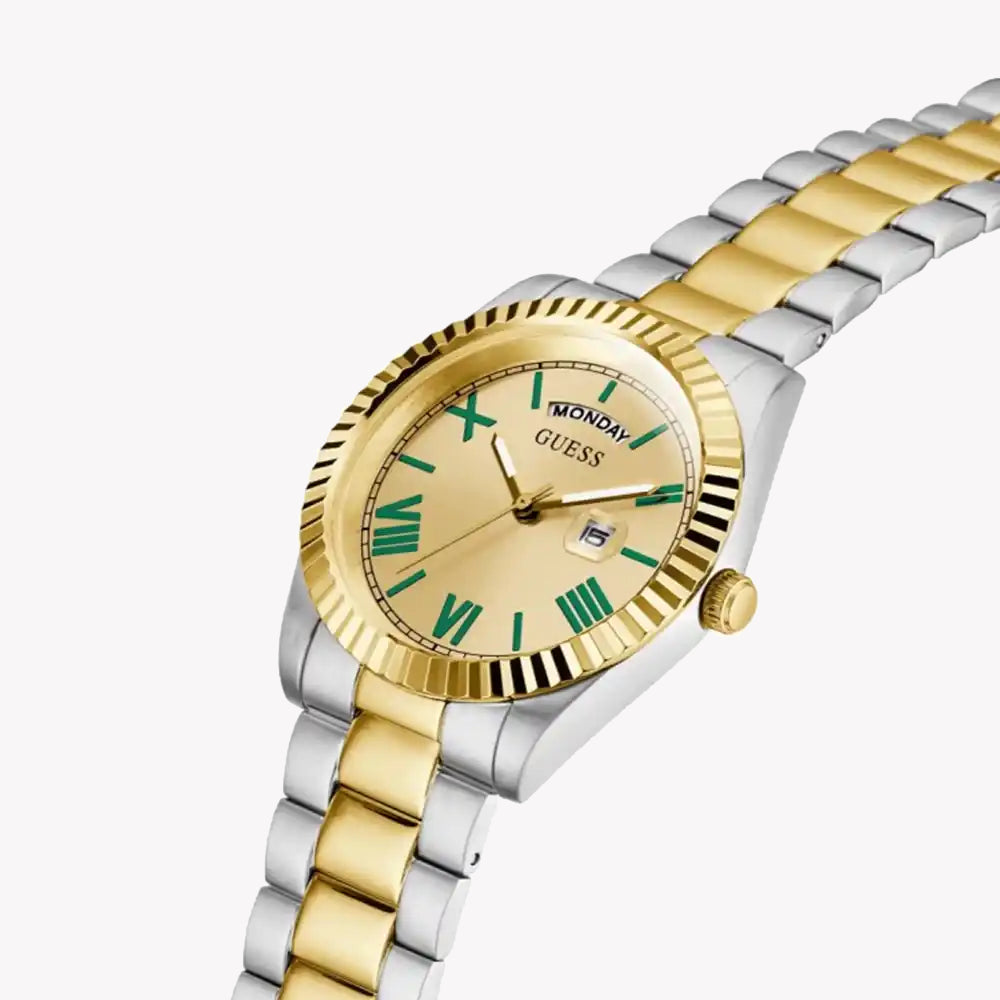 GUESS GW0265G14 Stylish Men's Watch in Silver & Gold-i-Watch-4