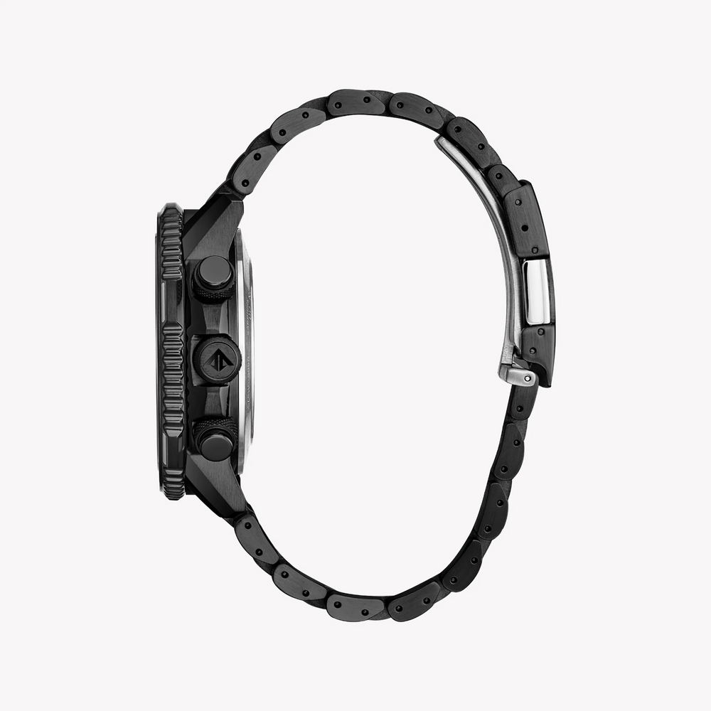 CITIZEN ECO-DRIVE JY8085-81E BLACK DUAL TIME MEN'S WATCH - INNOVATIVE PERFORMANCE & STYLE-i-Watch-4