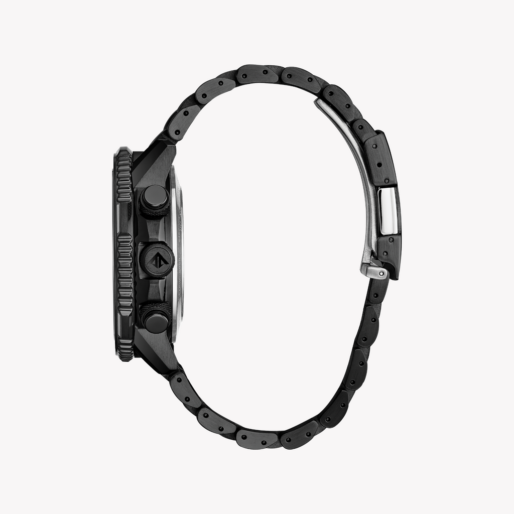 CITIZEN ECO-DRIVE JY8085-81E BLACK DUAL TIME MEN'S WATCH - INNOVATIVE PERFORMANCE & STYLE-i-Watch-4