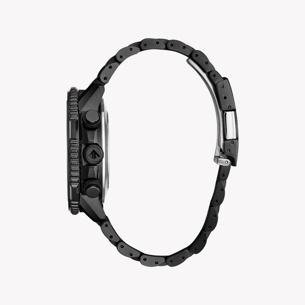 CITIZEN ECO-DRIVE JY8085-81E BLACK DUAL TIME MEN'S WATCH - INNOVATIVE PERFORMANCE & STYLE-i-Watch-4