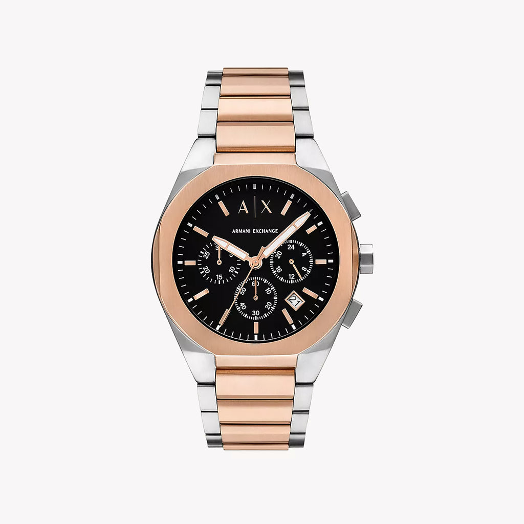 A|X ARMANI EXCHANGE AX4181 - BOLD ROSE GOLD TIMEPIECE FOR MODERN SOPHISTICATION