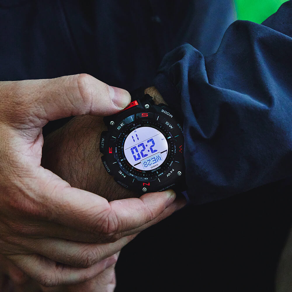 CASIO PRG-340-1ER ADVENTURE READY - MULTIFUNCTION MEN'S SOLAR WATCH WITH STYLISH RESIN DESIGN-i-Watch-5