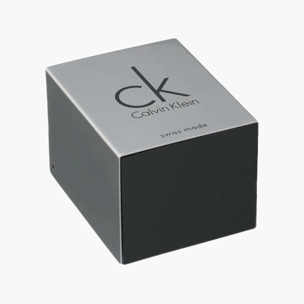 Calvin Klein Women's Silver Stainless Steel Watch, Black Dial | 25200392 by i-watch