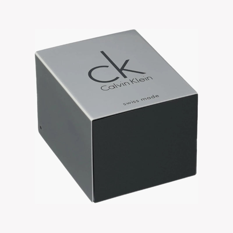 Calvin Klein Women's Silver Stainless Steel Watch, Black Dial | 25200392 by i-watch
