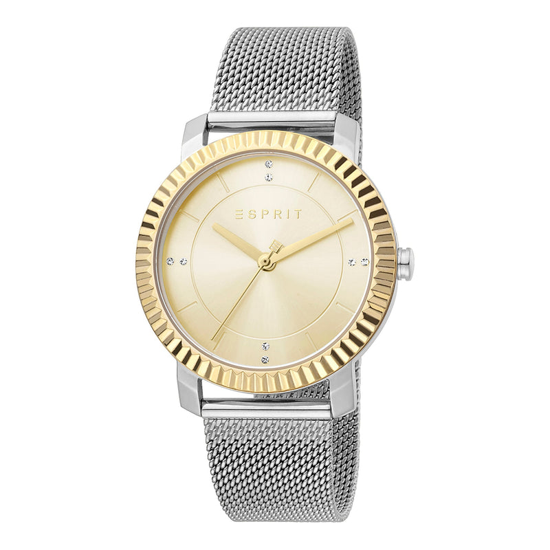 Esprit Women's Watch With Silver Stainless Steel Case And Silver Stainless Steel Band by i-watch