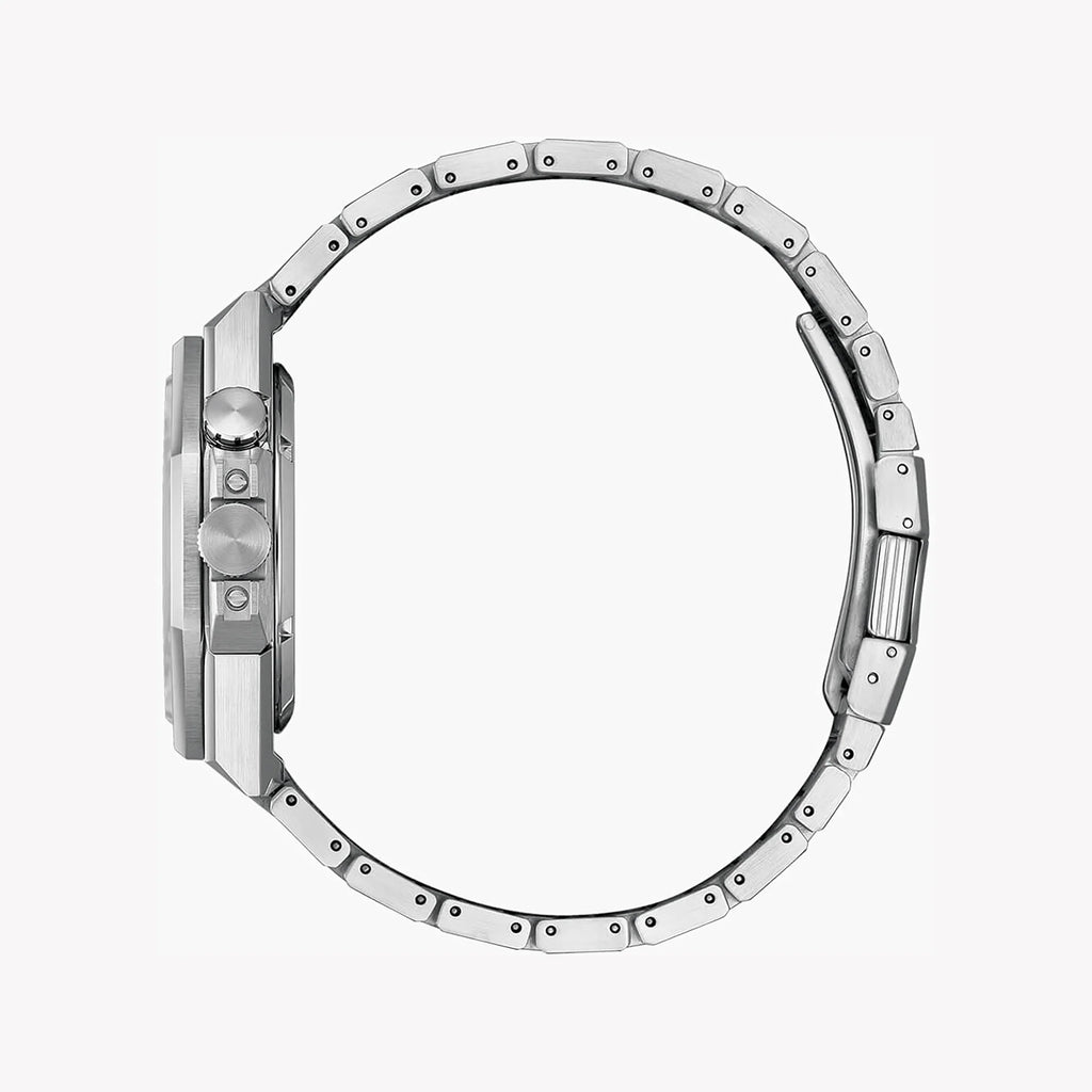 CITIZEN NB6060-58L - ELEGANT EXPLORER MEN'S WATCH with Blue Dial & Stainless Steel Band-i-Watch-4