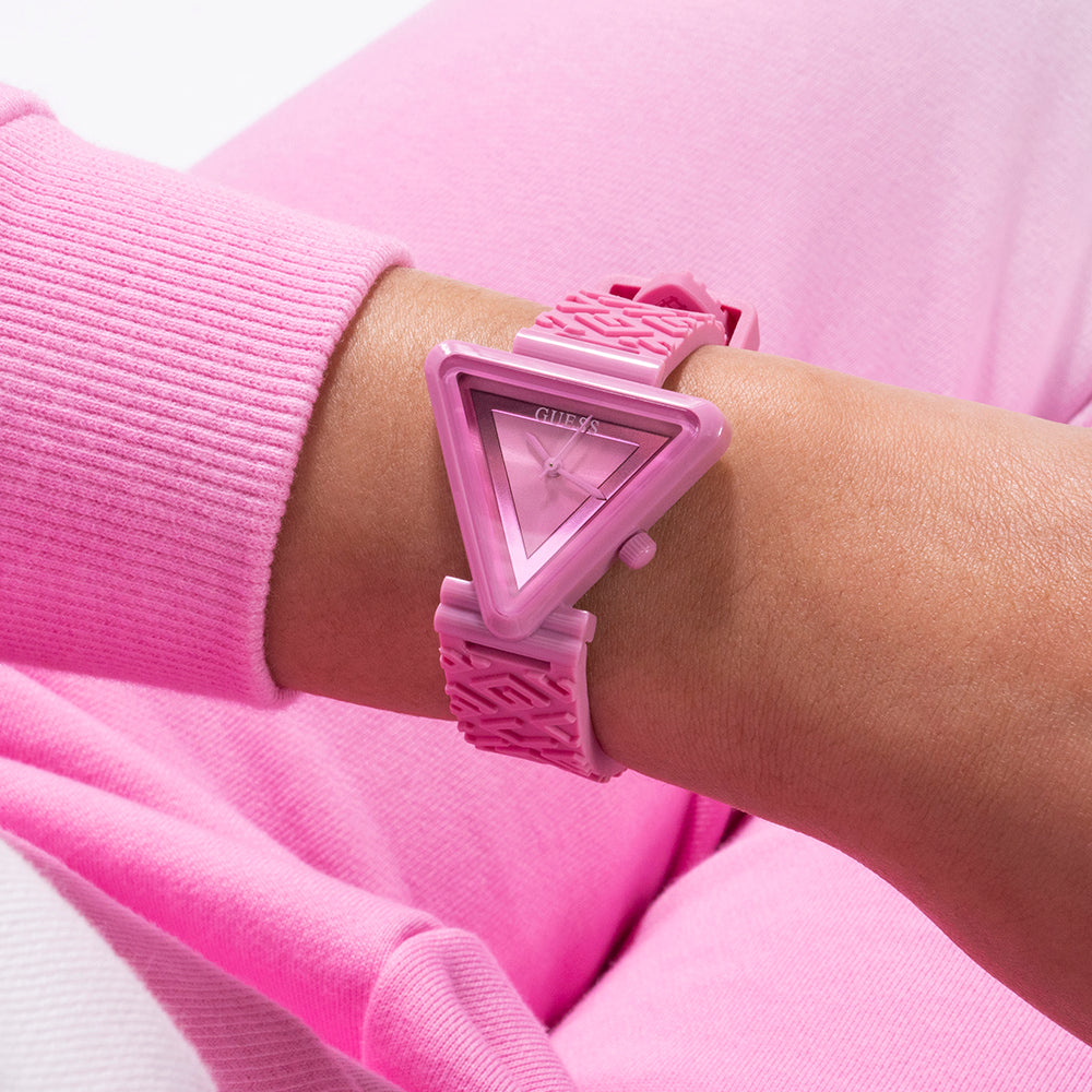 GUESS GW0543L2 PINK CHARM - PLAYFUL WOMEN'S WATCH WITH SILICON BAND & QUARTZ MOVEMENT-i-Watch-5