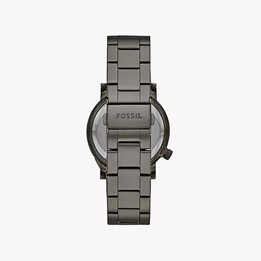 FOSSIL FS5508 MEN'S WATCH - CLASSIC GRAY STAINLESS STEEL WITH BLACK DIAL, ELEGANT & VERSATILE-i-Watch-3