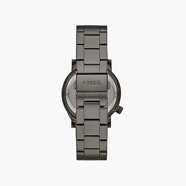 Fossil Men's Gray Stainless Steel, Black Dial | Fs5508 by i-watch