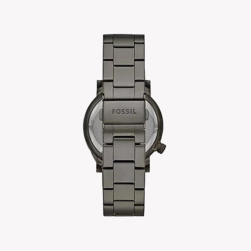 Fossil Men's Gray Stainless Steel, Black Dial | Fs5508 by i-watch
