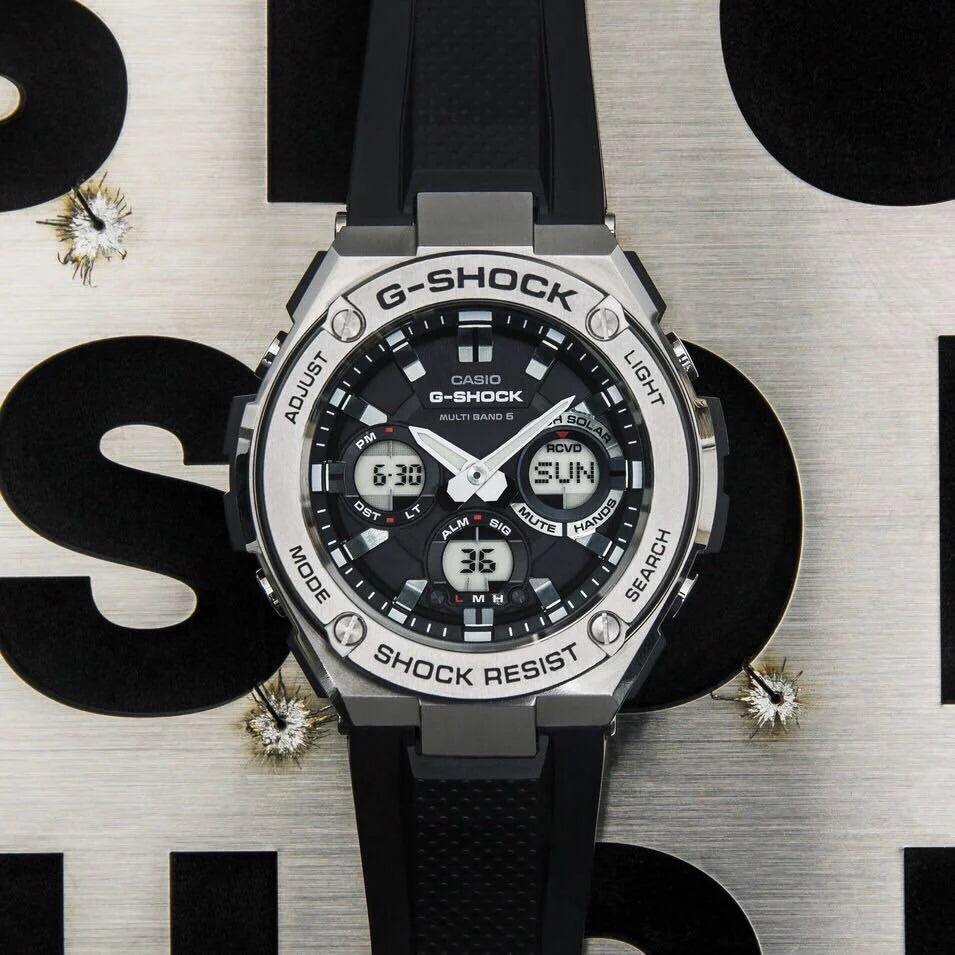 Casio G-Shock Gst-S110-1adr - Rugged Elegance For Adventurous Men's Style by i-watch