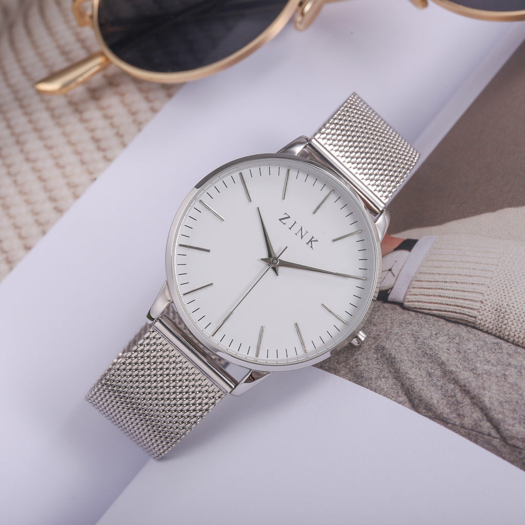 ZINK Women's Watch with Silver Stainless Steel Case and Silver Stainless Steel Band-i-Watch-6