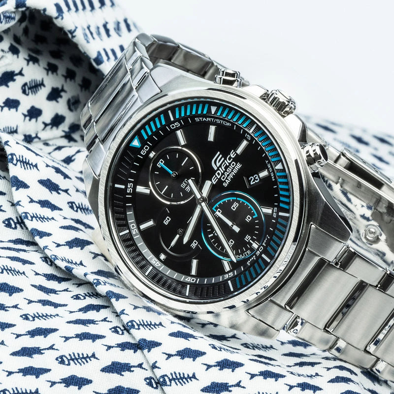 Casio Edifice Men's Silver Stainless Steel Chronograph | Efr-S572d-1avuef by i-watch
