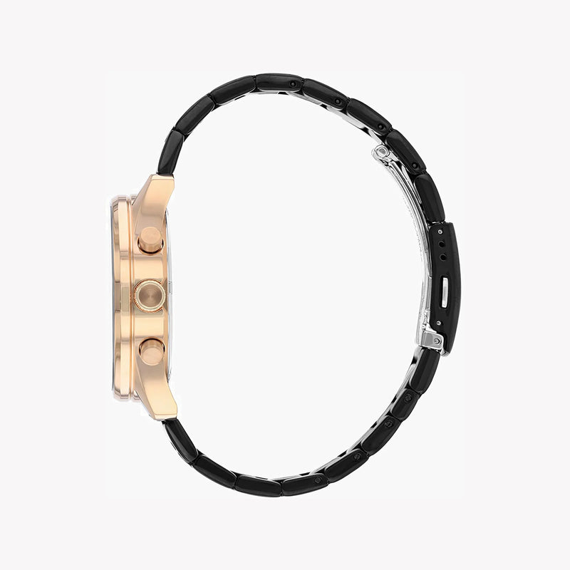 Citizen Men's Black Stainless Steel, Rose Gold Case | An8196-55e by i-watch