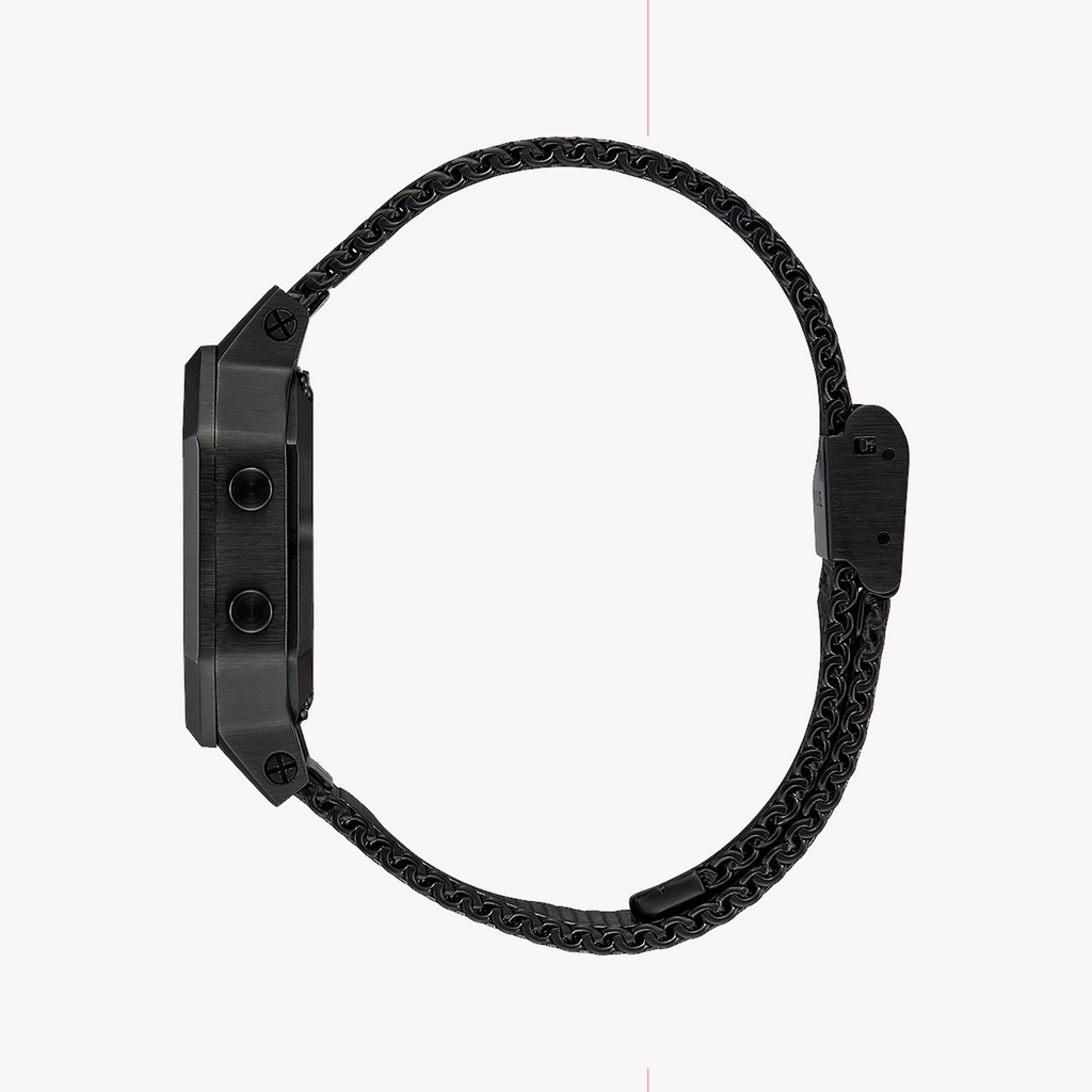 NIXON A1272-001 BOLD STATEMENTS - BLACK STAINLESS STEEL DIGITAL WATCH FOR MODERN WOMEN-i-Watch-2