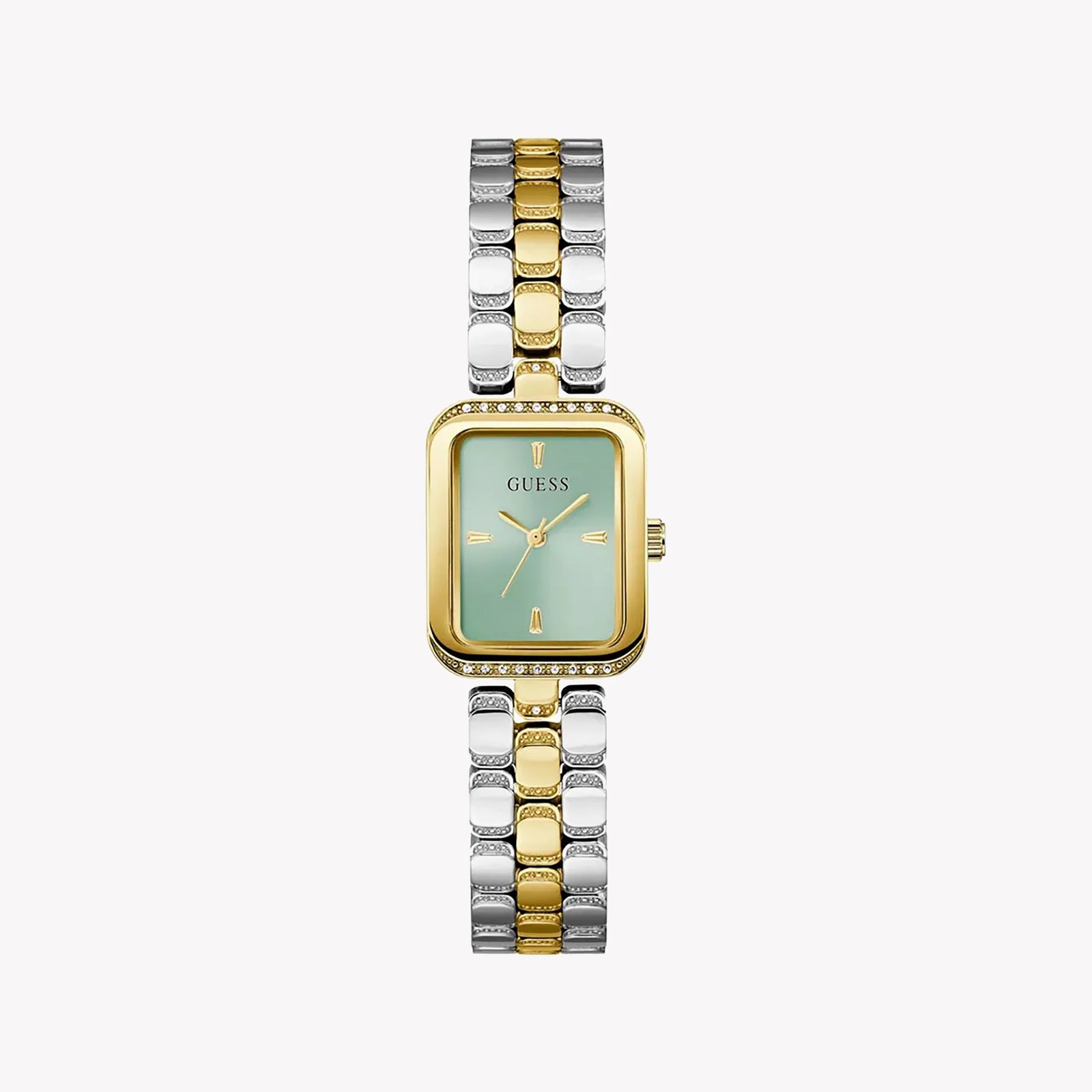 Chic Radiance Women's Gold & Green Watch, Stainless Steel | Gw0865l4 by i-watch