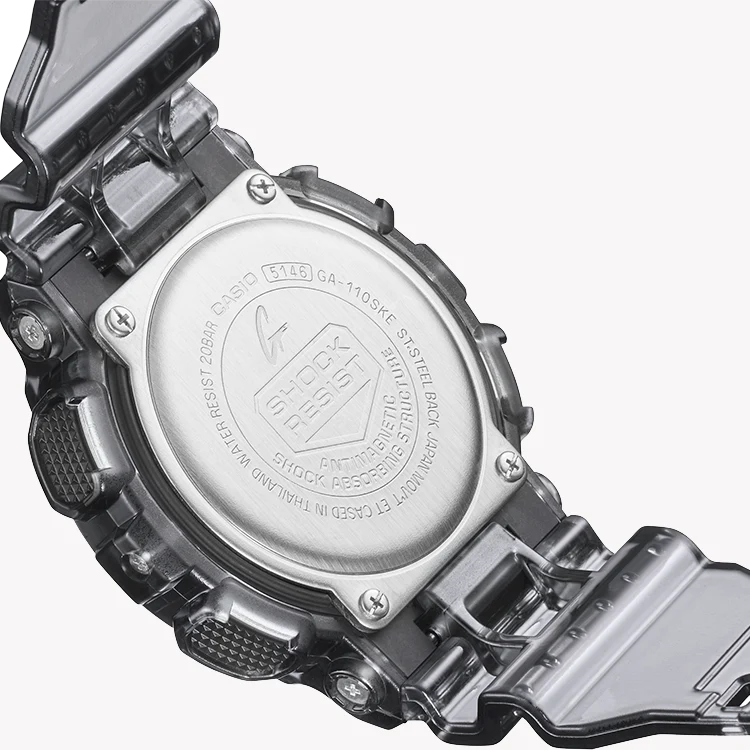 Casio G-Shock Ga-110ske-8adr Adventure Ready - Rugged Black Timepiece For Every Journey by i-watch