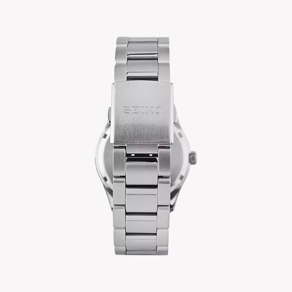 Seiko Men's Silver Stainless Steel Watch, Blue Dial | Sur559p1 by i-watch