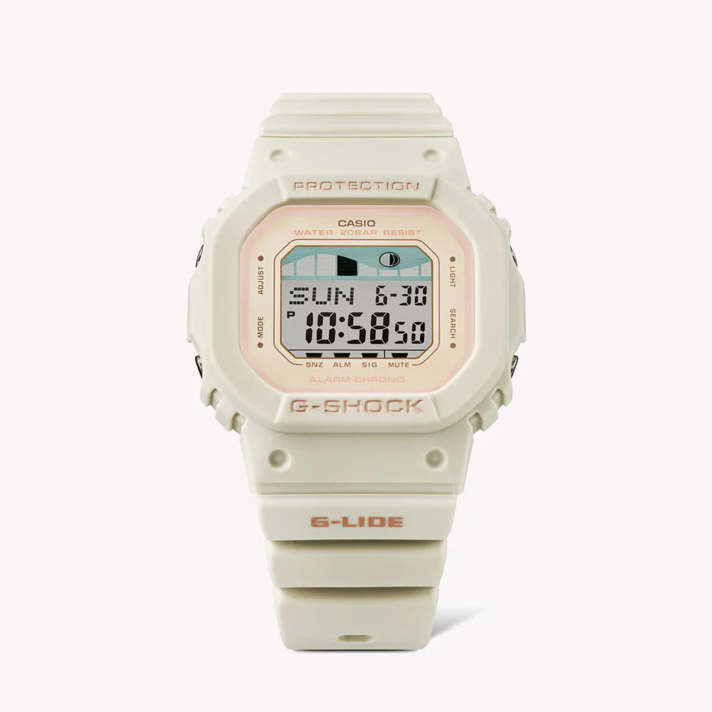 Casio G-Shock Unisex Off-White Resin Watch, Digital | Glx-S5600-7er by i-watch