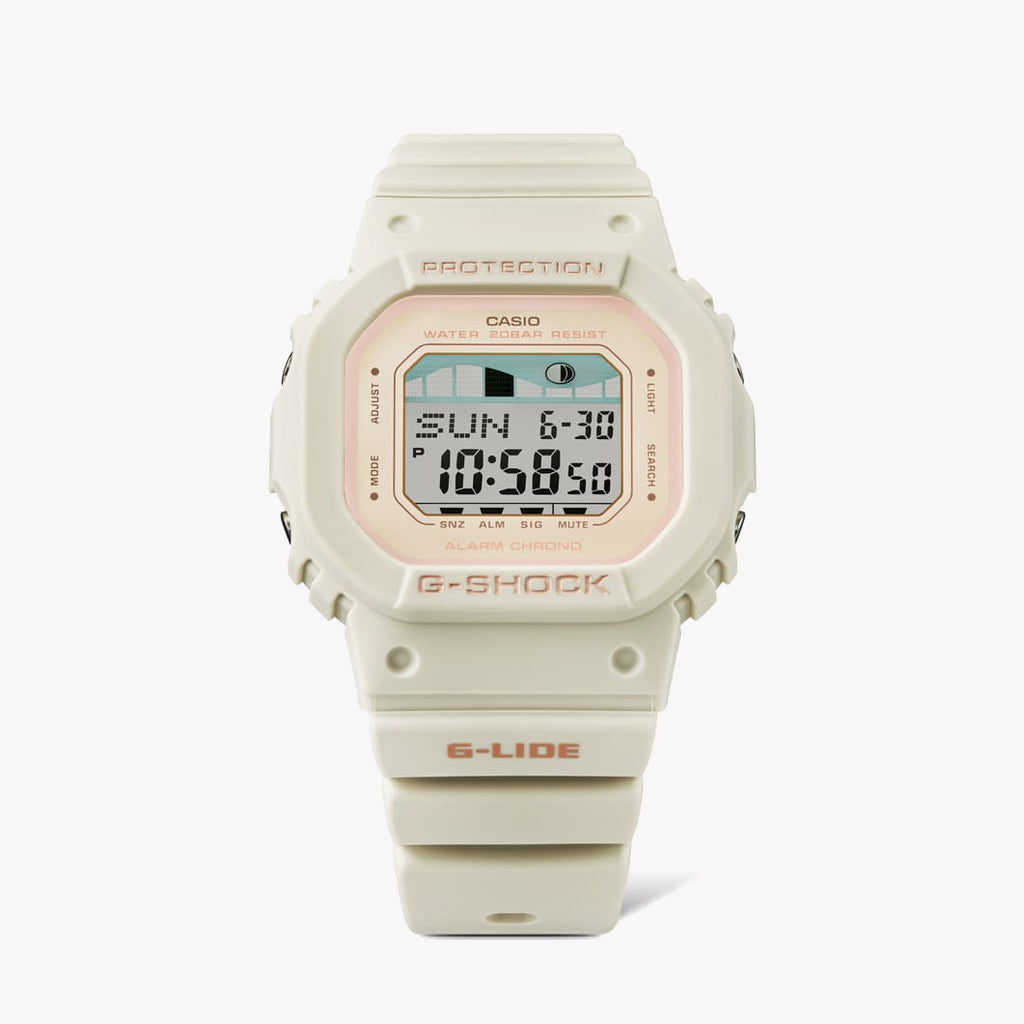 G-Shock Women's Watch with Off-White Resin Case and Off-White Resin Band-i-Watch-4