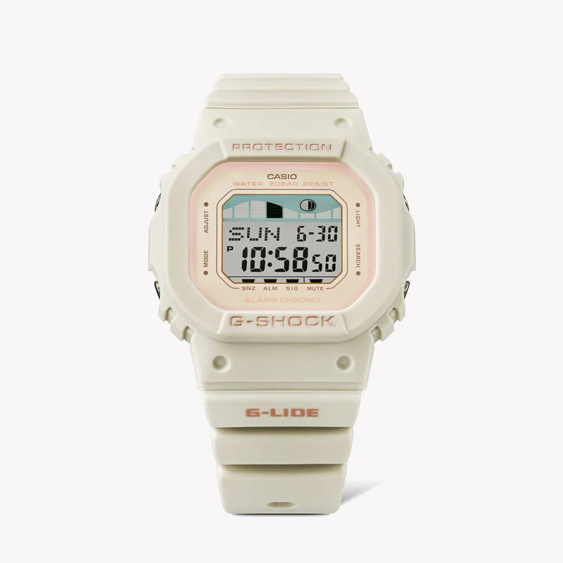 Casio G-Shock Unisex Off-White Resin Watch, Digital | Glx-S5600-7er by i-watch