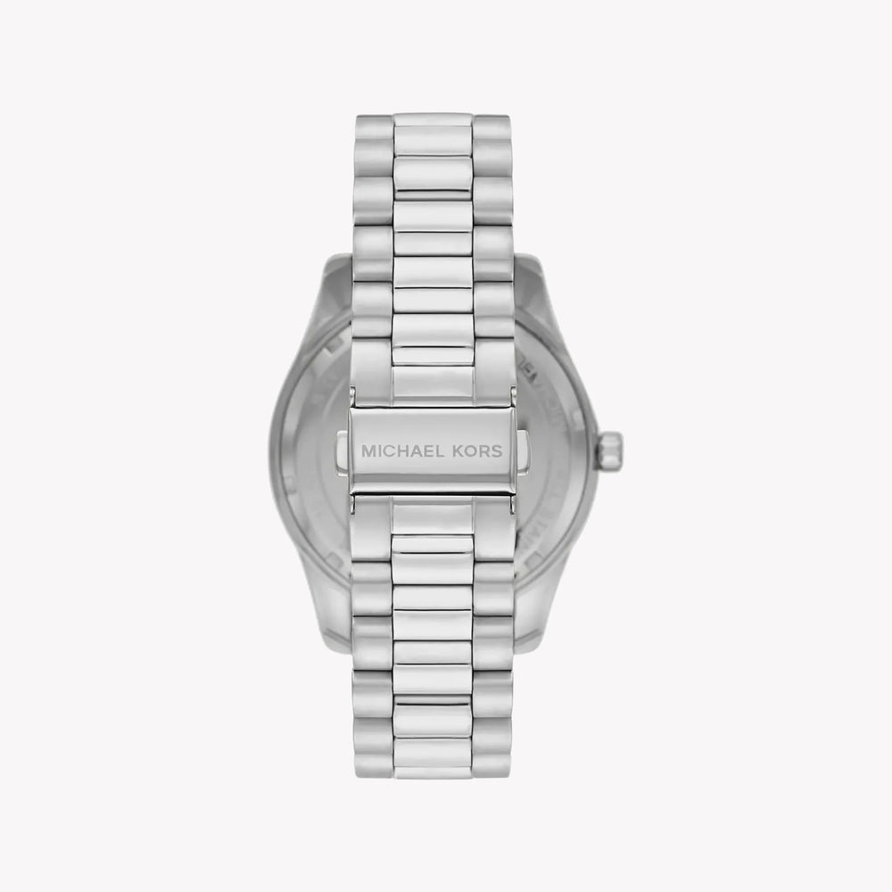 Michael Kors Men's Silver Stainless Steel Watch, Black Dial | Mk8946 by i-watch
