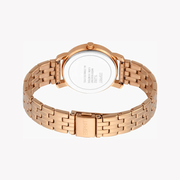 Esprit Women's Rose Gold Stainless Steel Watch, Round Case | Es1l202m0035 by i-watch