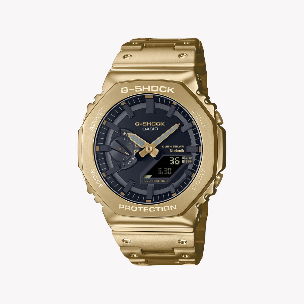 Casio G-Shock Gm-B2100gd-9adr Oak - Stylish Resilience Men's Watch In Gold & Black by i-watch