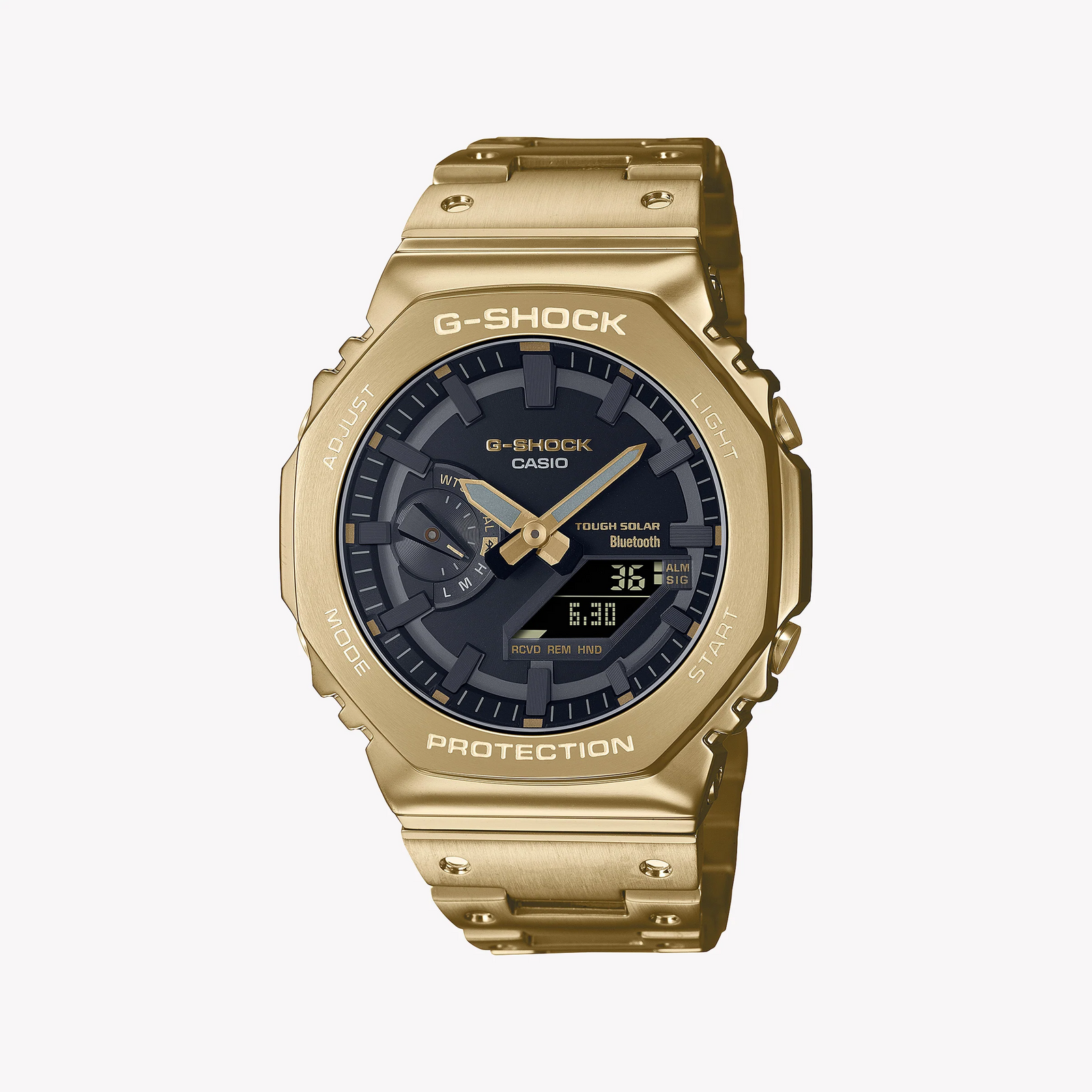 Casio G-Shock Gm-B2100gd-9adr Oak - Stylish Resilience Men's Watch In Gold & Black by i-watch
