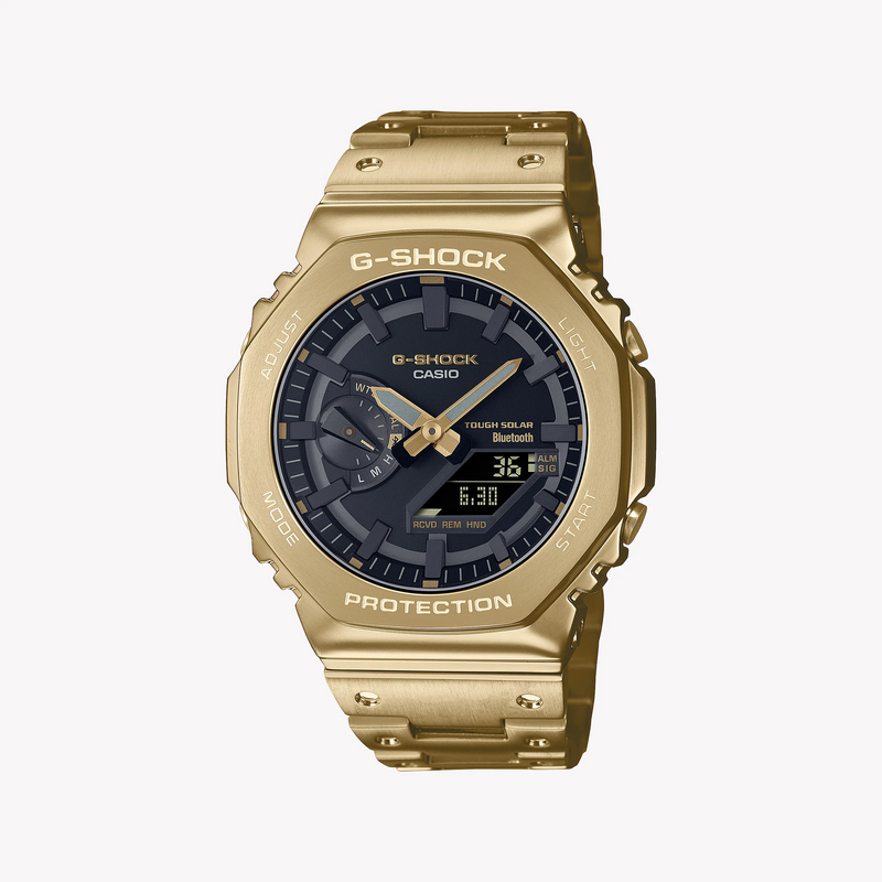 Casio G-Shock Gm-B2100gd-9adr Oak - Stylish Resilience Men's Watch In Gold & Black by i-watch