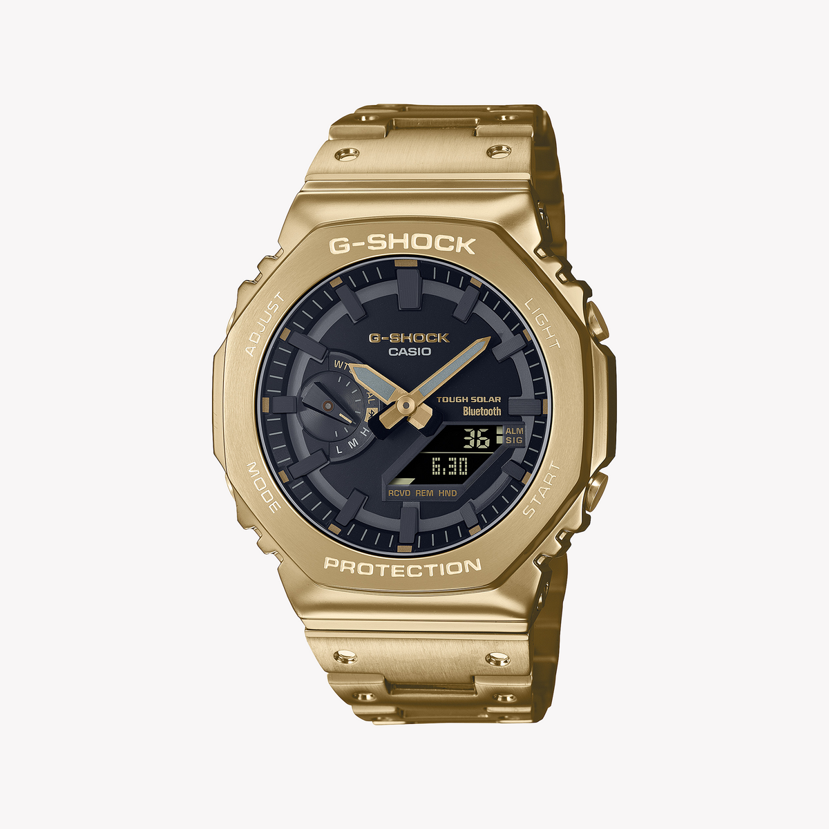 CASIO G-SHOCK GM-B2100GD-9ADR OAK - STYLISH RESILIENCE MEN'S WATCH IN GOLD & BLACK