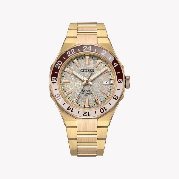 Citizen Nb6032-53p Radiant Elegance - Stunning Rose Gold Men's Watch With Luminous Display by i-watch