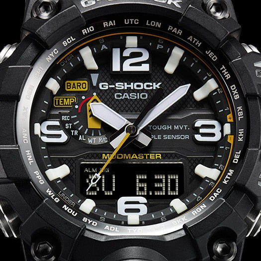 G-SHOCK GWG-1000-1A3DR MUDMASTER - RUGGED ELEGANCE FOR THE ADVENTUROUS MAN