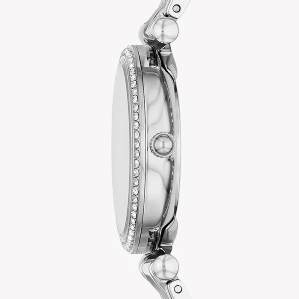 Fossil Women's Silver Stainless Steel Watch, Silver Dial | Es5250set by i-watch