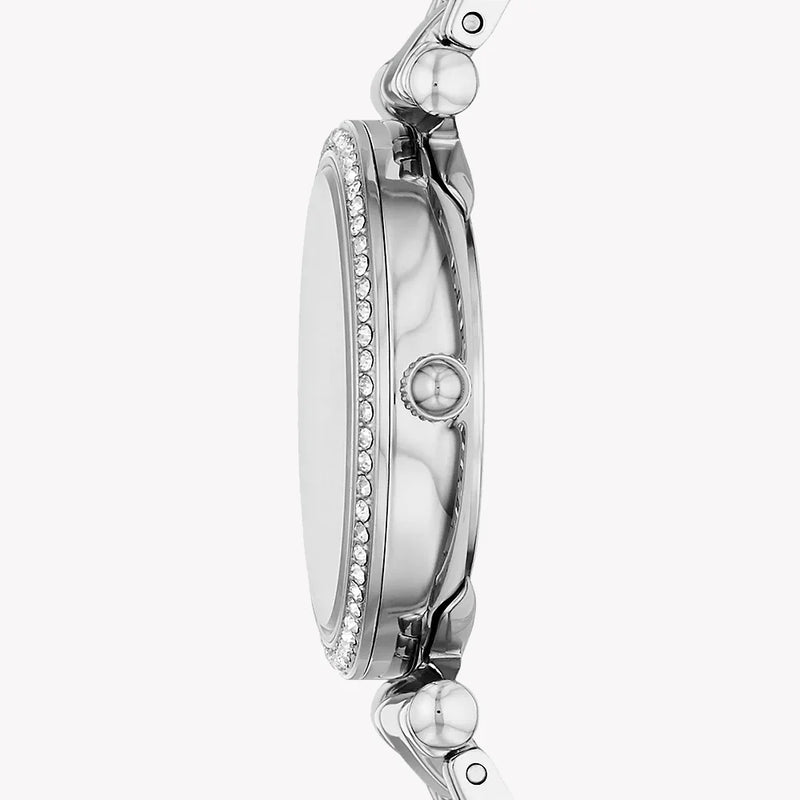 Fossil Women's Silver Stainless Steel Watch, Silver Dial | Es5250set by i-watch