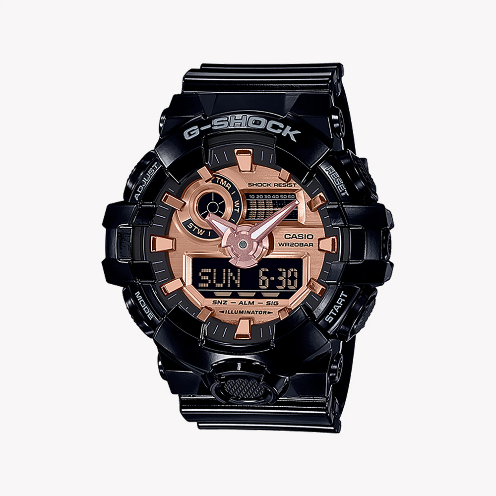 Casio G-Shock Ga-700mmc-1adr - Bold Adventurer Men's Watch With Black Resin BAnd and Striking Digital Dial by i-watch