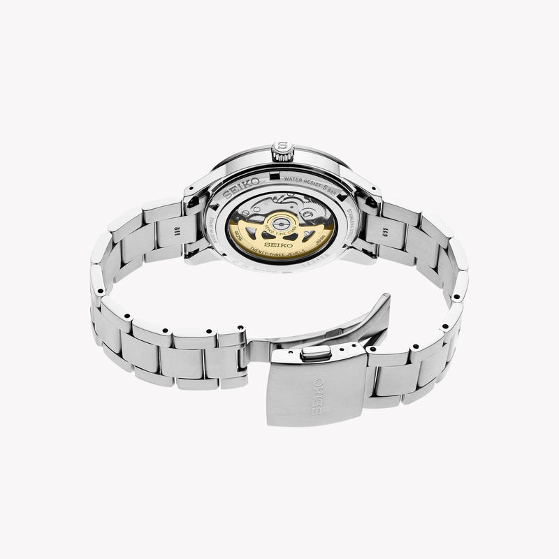 Seiko Men's Silver Stainless Steel, Beige Dial | Srpg03j1 by i-watch