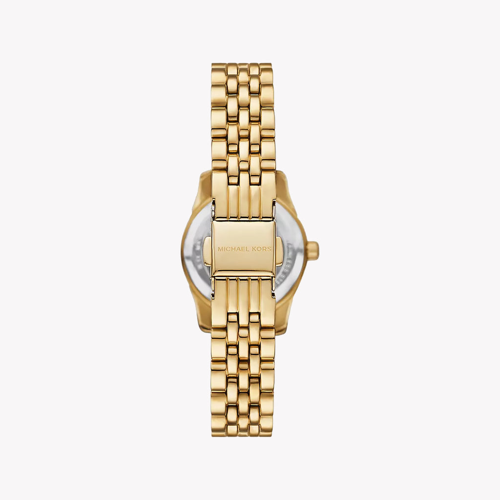 MICHAEL KORS MK4842 RADIANT GOLD & GREEN - STUNNING WOMEN'S TIMEPIECE-i-Watch-3